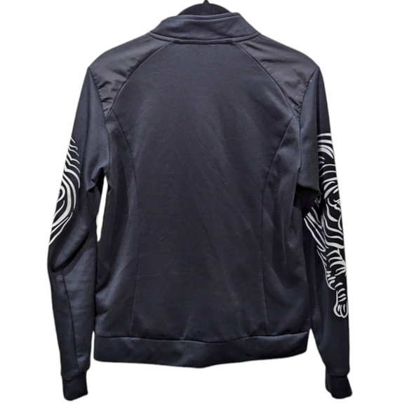 Daily Sports Born in Sweden Lion Print Zip Up Golfing Jacket (S) - Picture 2 of 8